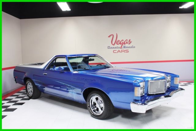 1977 Blue Ford Ranchero