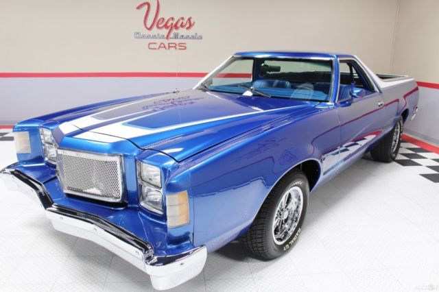1977 Blue Ford Ranchero