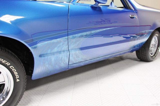 1977 Blue Ford Ranchero