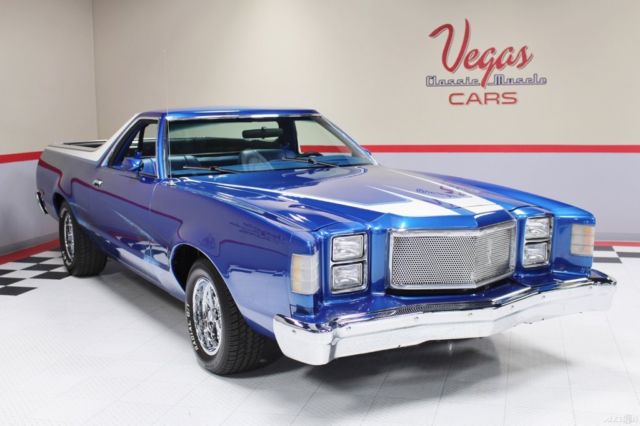 1977 Blue Ford Ranchero