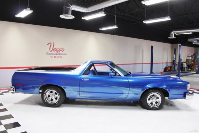 1977 Blue Ford Ranchero