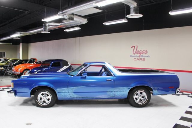 1977 Blue Ford Ranchero