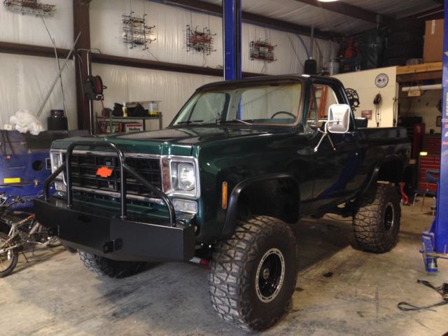 1977 Green Chevrolet Blazer