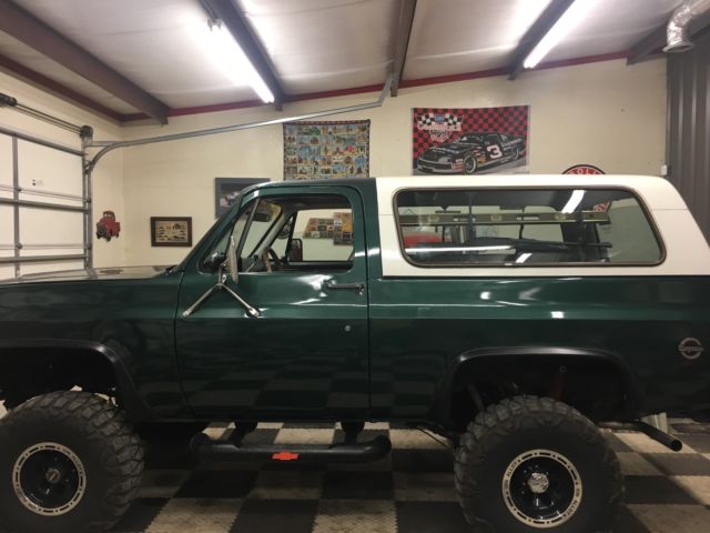 1977 Green Chevrolet Blazer