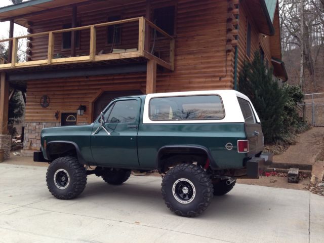 1977 Green Chevrolet Blazer