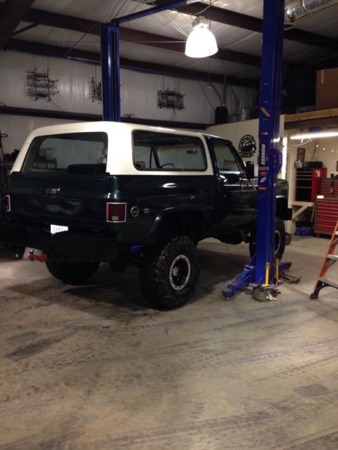 1977 Green Chevrolet Blazer