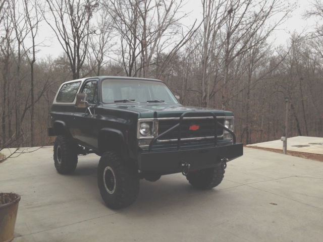 1977 Green Chevrolet Blazer