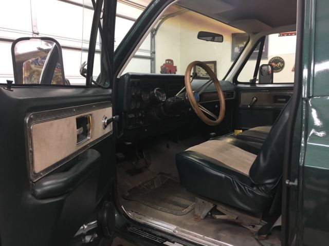 1977 Green Chevrolet Blazer