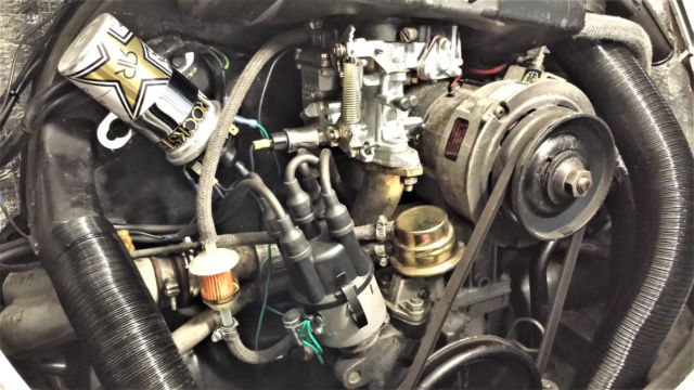 1977 White Volkswagen Beetle - Classic Convertible