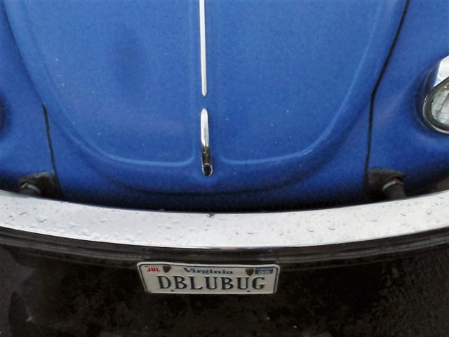 1977 light blue Volkswagen Beetle - Classic Convertible