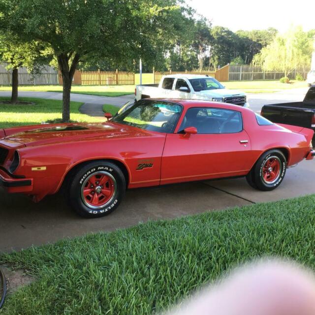 1977 Red Chevrolet Camaro Coupe