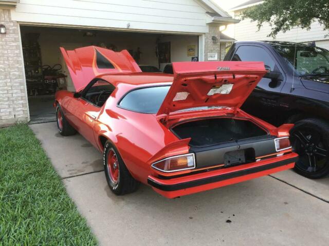 1977 Red Chevrolet Camaro Coupe