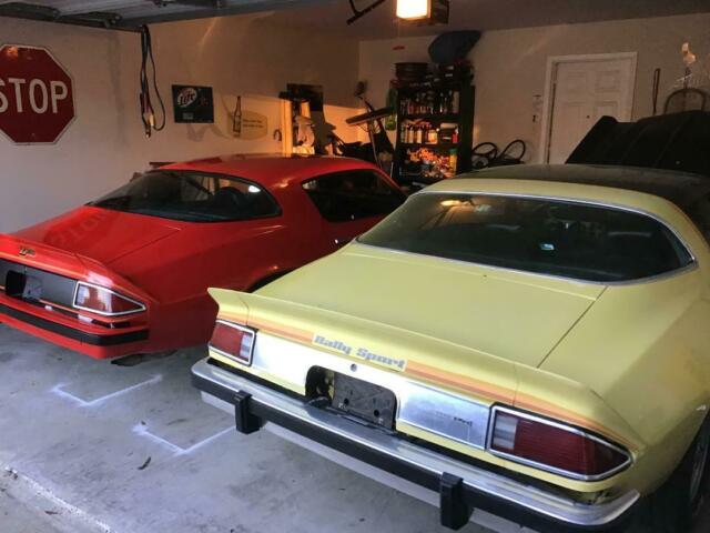 1977 Red Chevrolet Camaro Coupe