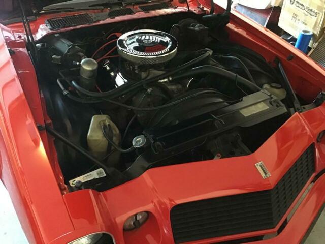 1977 Red Chevrolet Camaro Coupe