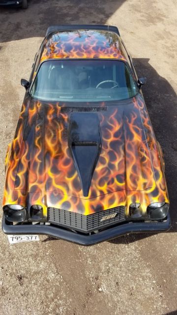 1977 Black Chevrolet Camaro