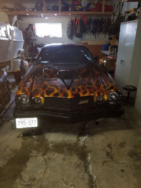 1977 Black Chevrolet Camaro