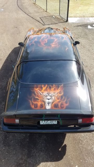 1977 Black Chevrolet Camaro