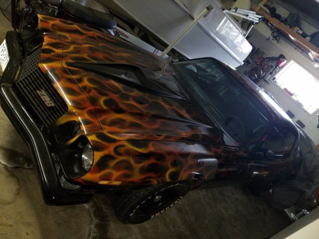 1977 Black Chevrolet Camaro