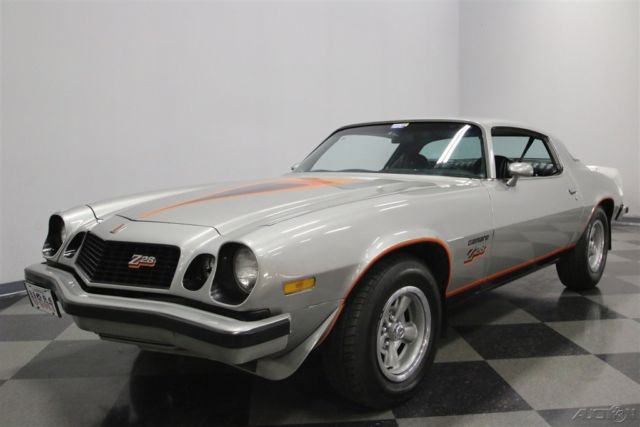 1977 Silver Chevrolet Camaro