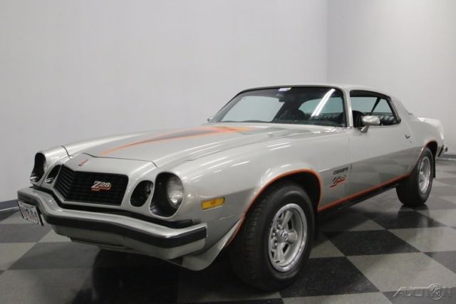 1977 Silver Chevrolet Camaro