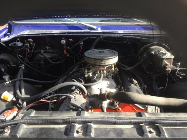 1977 Blue Chevrolet C-10 Standard Cab Pickup