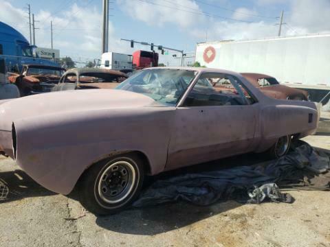 1978 Gray Chevrolet El Camino Sedan