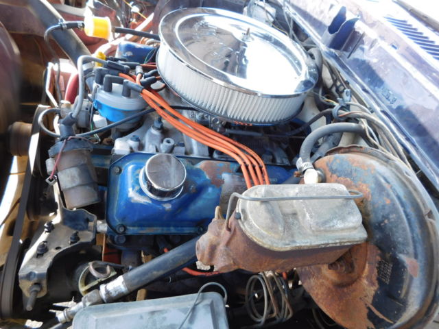 1978 Blue Ford Bronco SUV