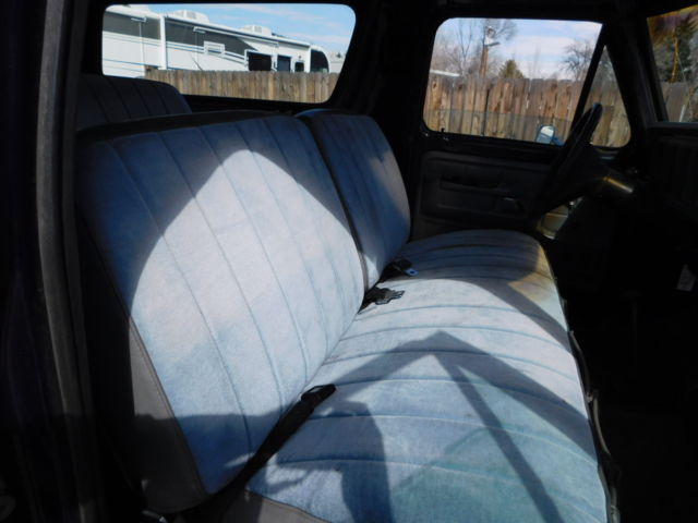 1978 Blue Ford Bronco SUV