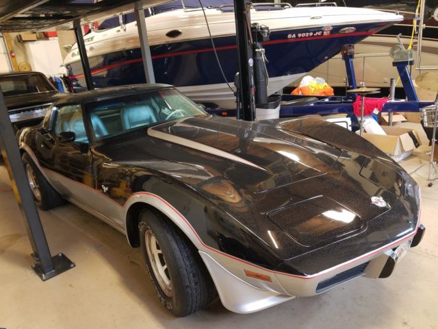 1978 Black & Silver Chevrolet Corvette