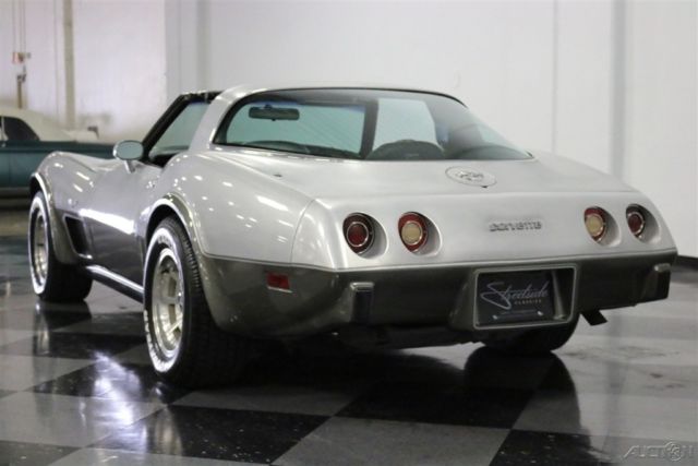 1978 Silver Chevrolet Corvette