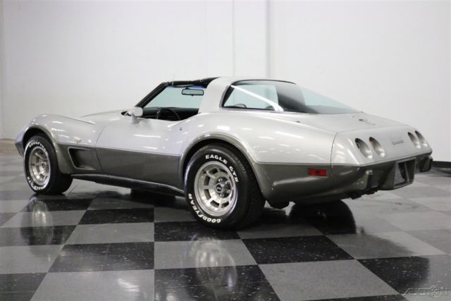 1978 Silver Chevrolet Corvette