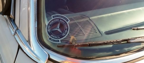 1978 White Mercedes-Benz S-Class Sedan