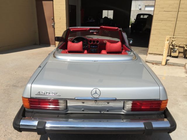 1978 Silver Mercedes-Benz 400-Series Convertible