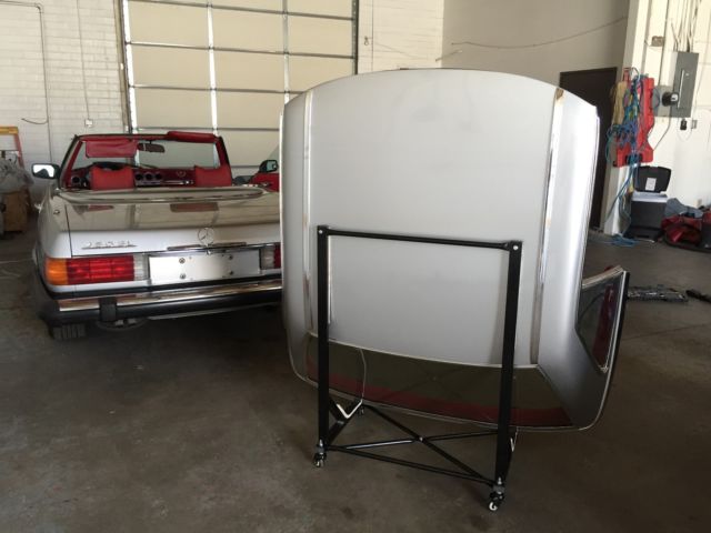 1978 Silver Mercedes-Benz 400-Series Convertible