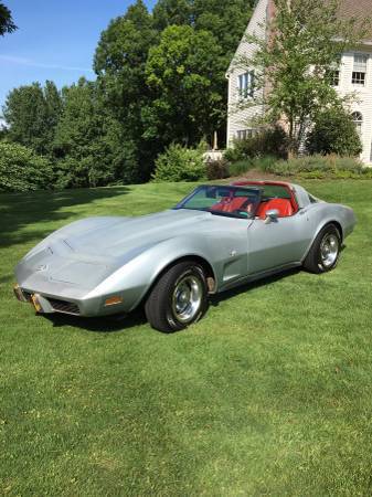 1978 Silver Chevrolet Corvette Coupe