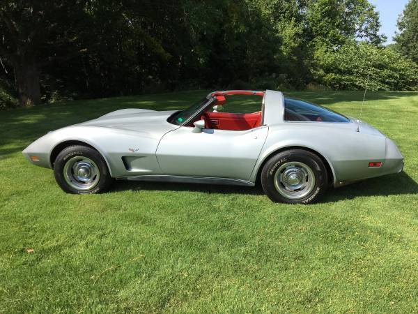 1978 Silver Chevrolet Corvette Coupe
