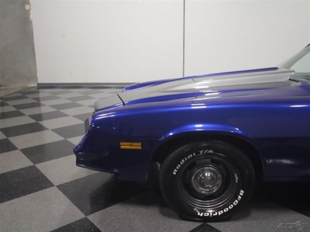 1978 Blue Chevrolet Camaro