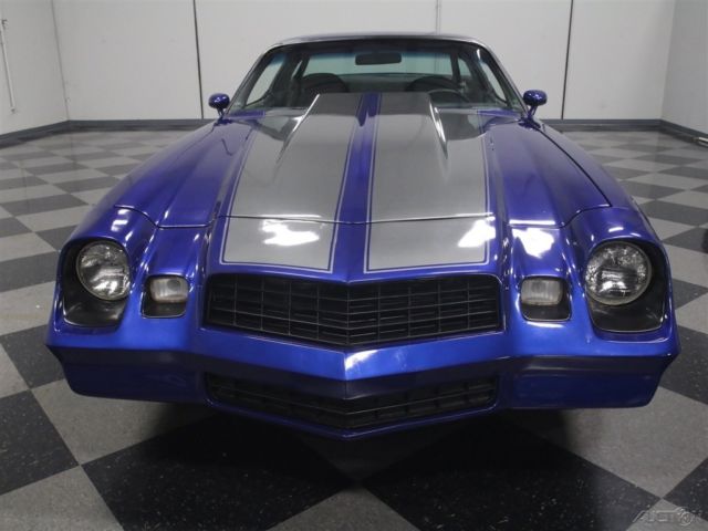 1978 Blue Chevrolet Camaro