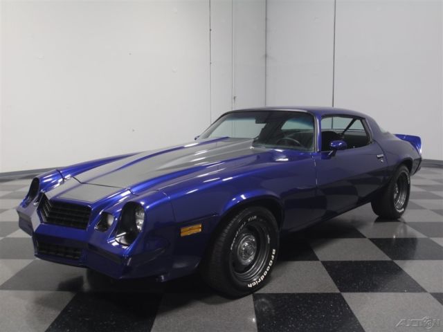 1978 Blue Chevrolet Camaro