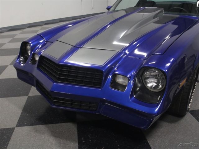 1978 Blue Chevrolet Camaro