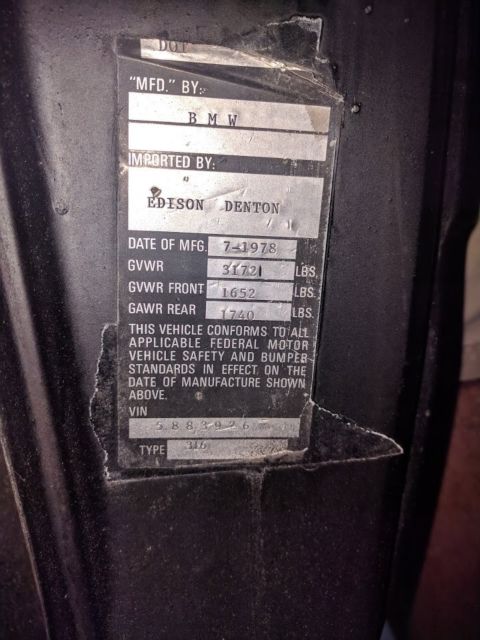 1978 BMW 3-Series