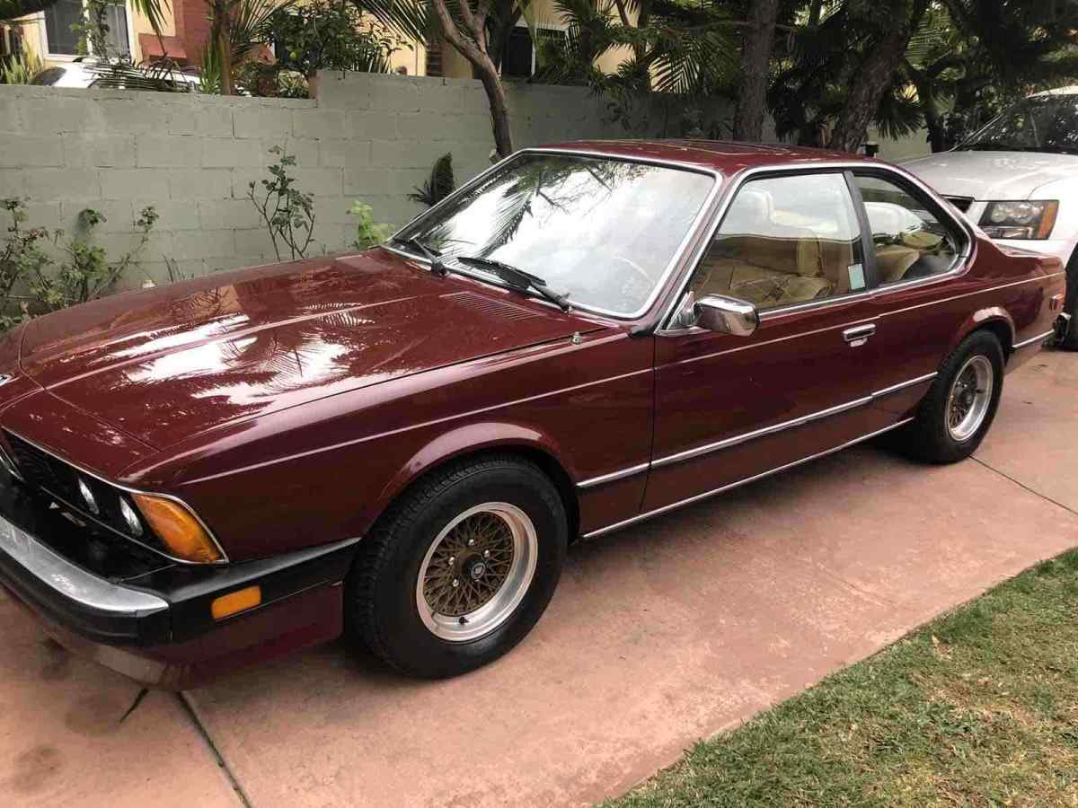 1978 Red BMW 630 CSi