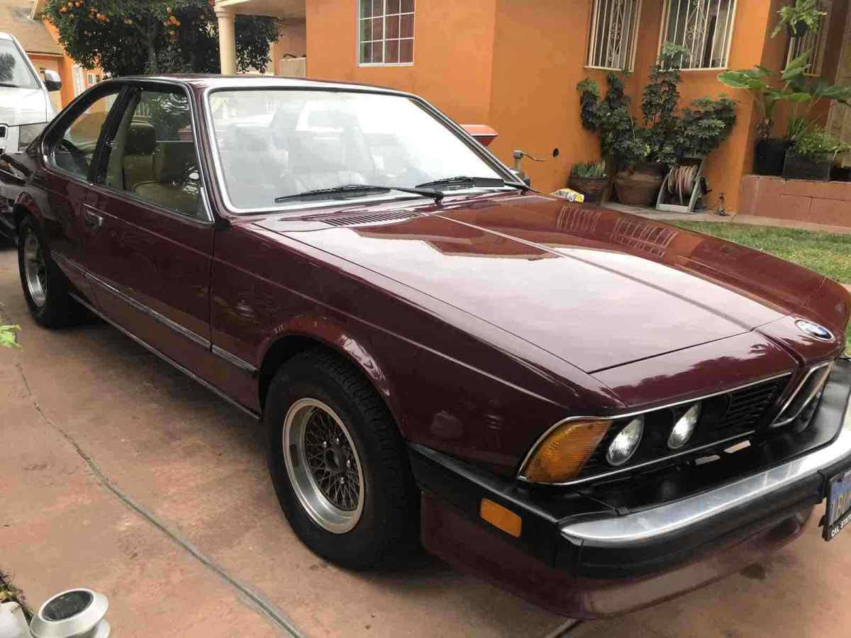 1978 Red BMW 630 CSi
