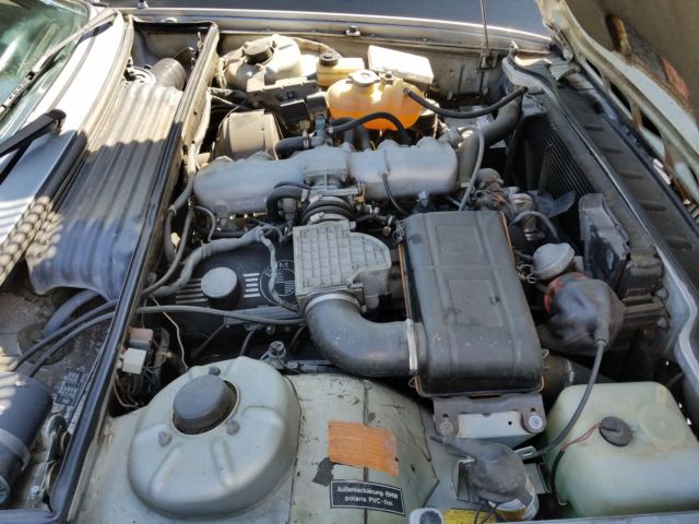 1978 Silver BMW 6-Series Coupe