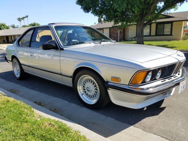 1978 Silver BMW 6-Series Coupe