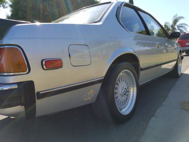 1978 Silver BMW 6-Series Coupe