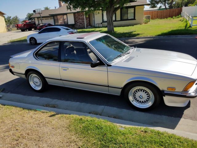 1978 Silver BMW 6-Series Coupe