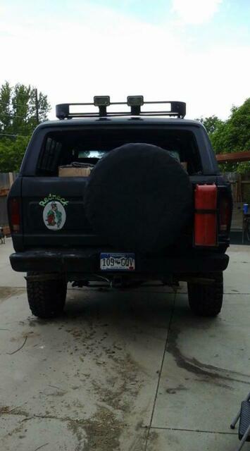 1978 Black Ford Bronco SUV