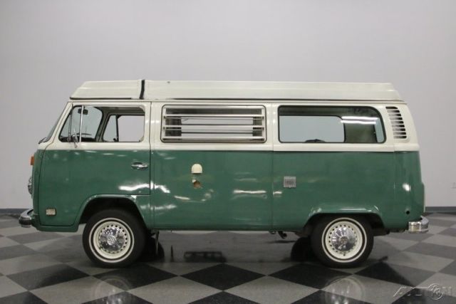 1978 Green Volkswagen Westfalia Camper