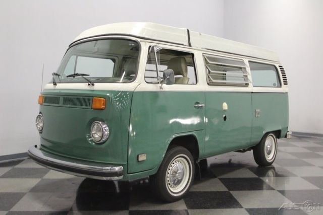 1978 Green Volkswagen Westfalia Camper